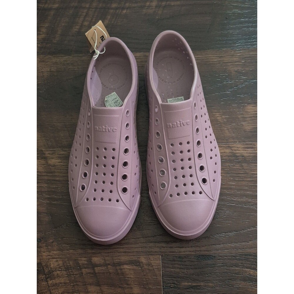 Native Jefferson Bloom Archive Shoes Women's Size 8Men's Size 6 purple  New